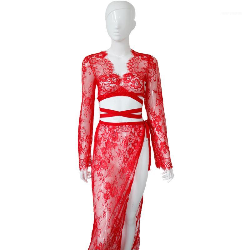 Lace Lingerie Fashion Long Gowns Plus Size Sexy Sleepwear Nightgown See Through Night Dress Womens Clothing Big size Hot Erotic1, Red
Lace Lingerie Fashion Long Gowns Plus Size Sexy Sleepwear Nightgown See Through Night Dress Womens Clothing Big size Hot Erotic1, Red