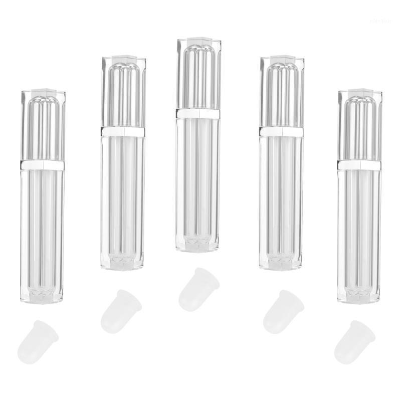 5pcs Square Lip Tubes Lip Gloss Empty Tube Labial Glair Tube Bottle Subpackaging Holder (Silver Lid)1
5pcs Square Lip Tubes Lip Gloss Empty Tube Labial Glair Tube Bottle Subpackaging Holder (Silver Lid)1