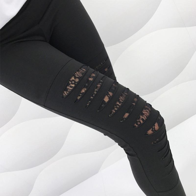 2020 New Style Distressed Yoga Pants Elastic HIgh Waist Sport Fitness Pants Sexy and Ripped Seamless Running Exercise Leggings1, Black
2020 New Style Distressed Yoga Pants Elastic HIgh Waist Sport Fitness Pants Sexy and Ripped Seamless Running Exercise Leggings1, Black