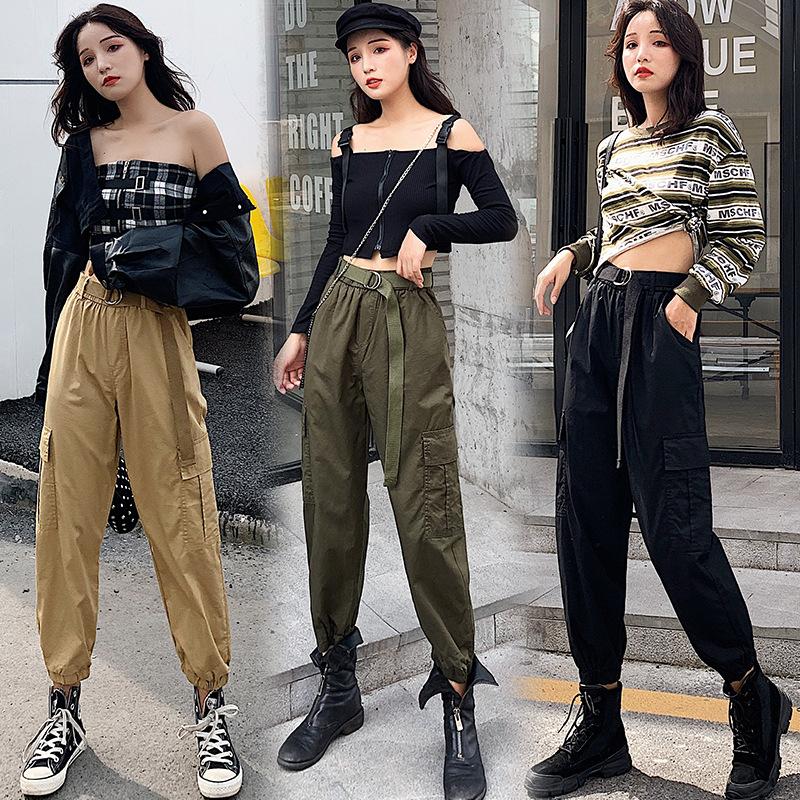 2020 Summer New Thin High Waist Bib Overall Women' Harem Pants Baggy Pants Sports Beam Feet Loose Casual Women, Black
2020 Summer New Thin High Waist Bib Overall Women' Harem Pants Baggy Pants Sports Beam Feet Loose Casual Women, Black