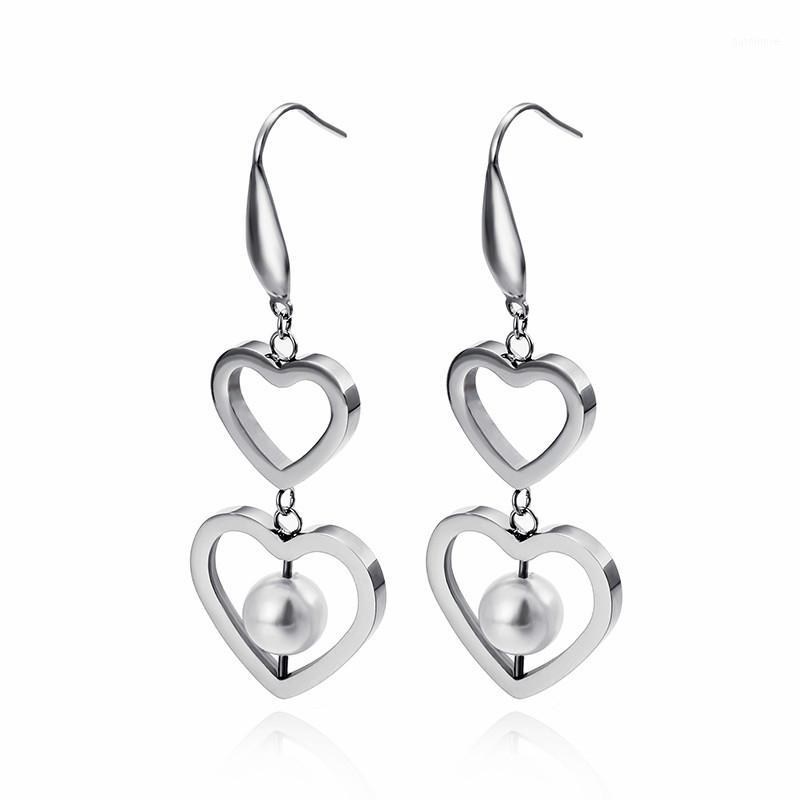 Imitation Pearl Heart Charm Dangle Earrings For Women Stainless Steel Double Layer Heart Long Statement Earrings Jewelry1
Imitation Pearl Heart Charm Dangle Earrings For Women Stainless Steel Double Layer Heart Long Statement Earrings Jewelry1