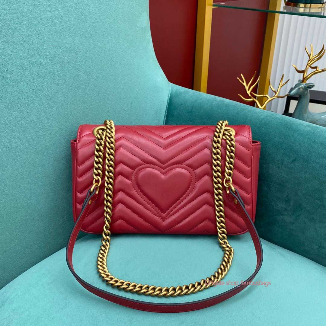 Womens shoulder bag marmont small gold chain heart shaped red genuine leather quilted flap bag crossbody purse handbags sacs à main femme
Womens shoulder bag marmont small gold chain heart shaped red genuine leather quilted flap bag crossbody purse handbags sacs à main femme