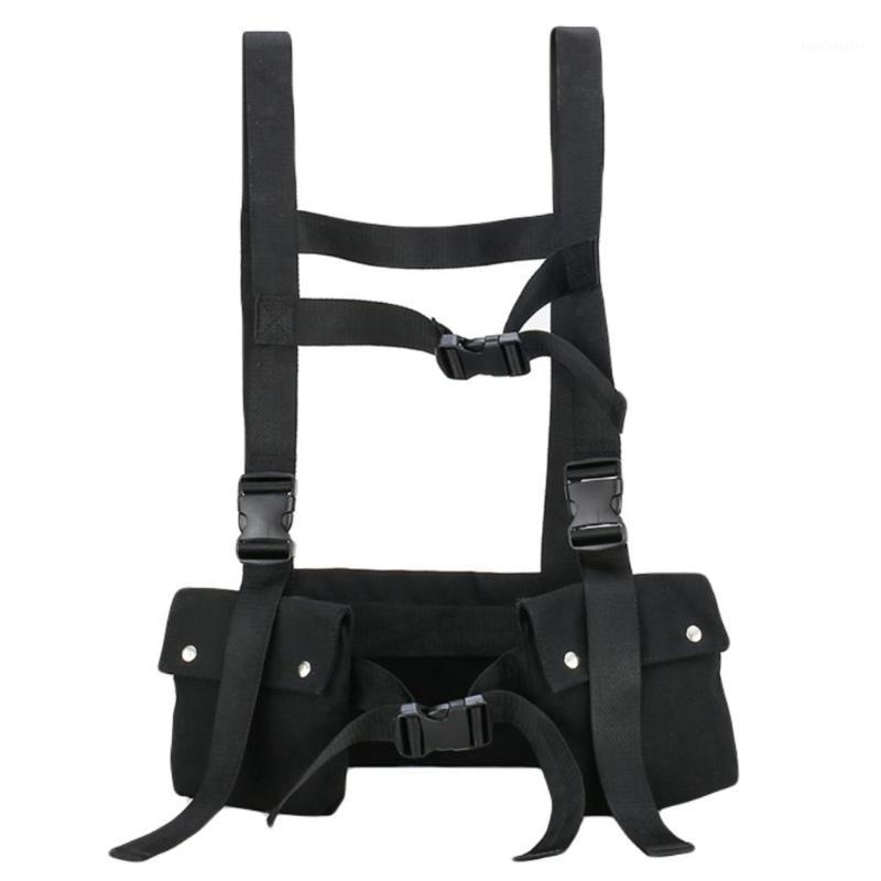 Women Tactical Hip Hop Streetwear Functional Chest Vest Rig Waist Bag Men Oxford Fanny Pack Black Adjustable Streetwear Bags1, Black color
Women Tactical Hip Hop Streetwear Functional Chest Vest Rig Waist Bag Men Oxford Fanny Pack Black Adjustable Streetwear Bags1, Black color