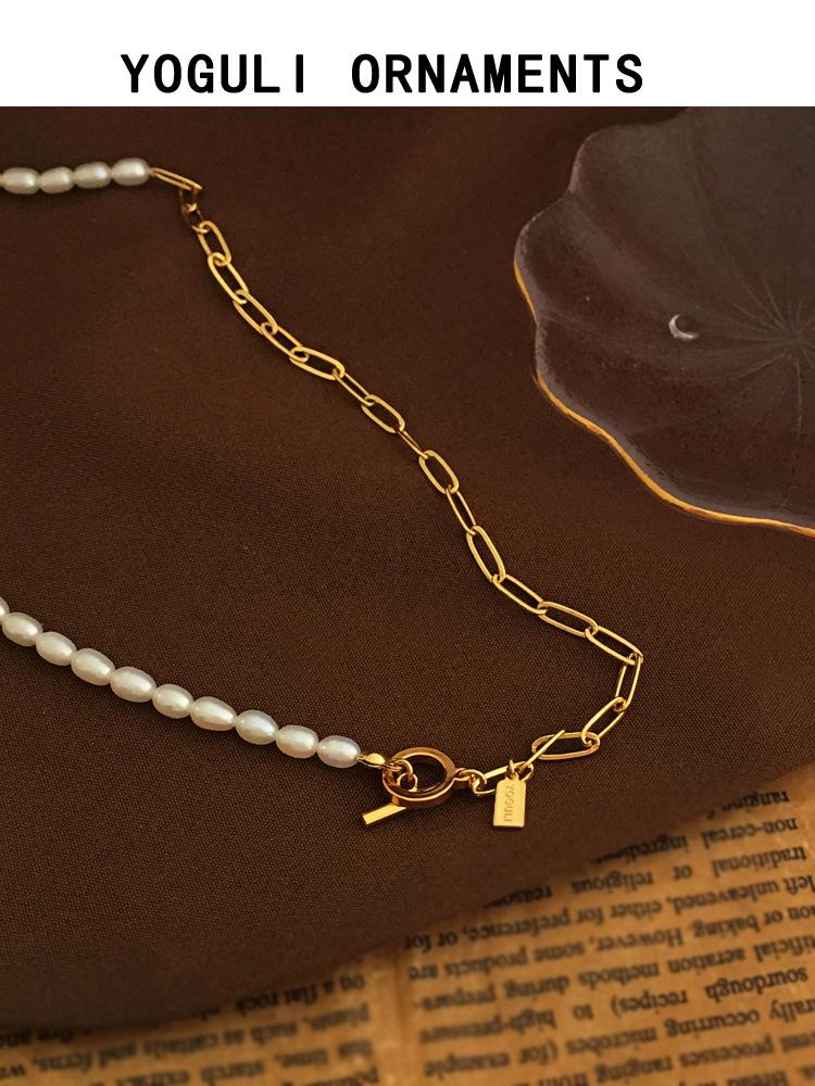 Chains Freshwater Pearl Silver Ring Natural Pearls Female Necklace For Women Coquette Aesthetic Items Daisy Jewelry
Chains Freshwater Pearl Silver Ring Natural Pearls Female Necklace For Women Coquette Aesthetic Items Daisy Jewelry
