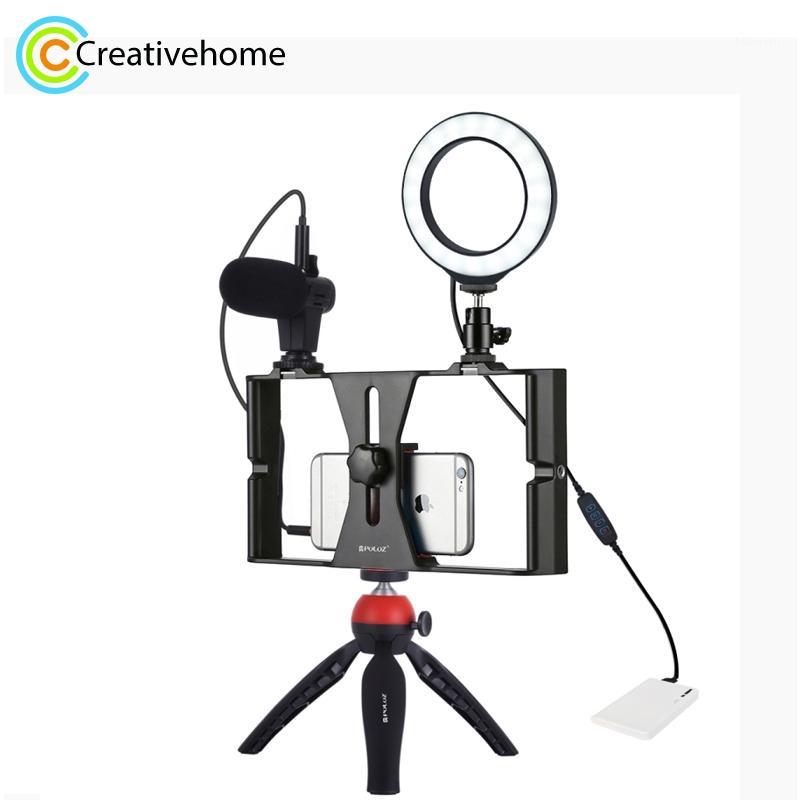 PULUZ 4 in 1 Vlogging Live Broadcast Smartphone Video Rig 4.7 inch 12cm Ring LED Selfie Light Kits for Universal Smartphones1
PULUZ 4 in 1 Vlogging Live Broadcast Smartphone Video Rig 4.7 inch 12cm Ring LED Selfie Light Kits for Universal Smartphones1