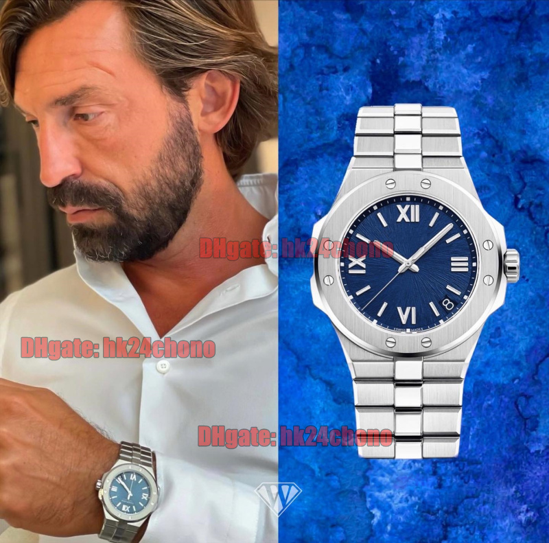Top Quality Watches Andrea Pirlo Alpine Eagle 41mm Cal.01.01-C Automatic Mens Watch 298600-3001 Blue Dial Stainless Steel Bracelet Gents Sports Wristwatches, Vip
Top Quality Watches Andrea Pirlo Alpine Eagle 41mm Cal.01.01-C Automatic Mens Watch 298600-3001 Blue Dial Stainless Steel Bracelet Gents Sports Wristwatches, Vip