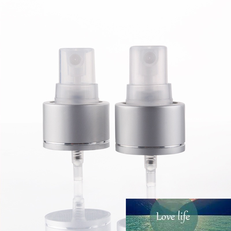 18 20 24 410 Silver Gold Aluminum Collar Mist Sprayer Perfume Pumps, Metal Perfumes Pump Fine Sprayer 50pc/lot