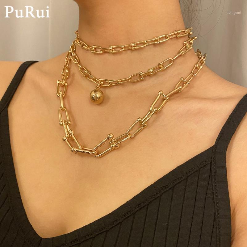 Chokers 3Pcs/Set Miami Chunky Chain Pedant Necklace For Women Hiphop Punk Cuban Thicken Choker Geometric Collar1
Chokers 3Pcs/Set Miami Chunky Chain Pedant Necklace For Women Hiphop Punk Cuban Thicken Choker Geometric Collar1