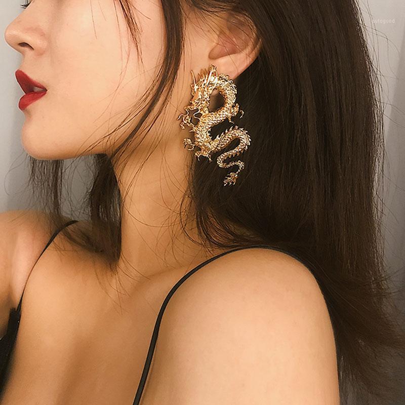 Stud Chinese Style MaGold Dargon Earrings For Women 2021 Vintage Queen Cool Statement Femme Punk Earings Brincos1
Stud Chinese Style MaGold Dargon Earrings For Women 2021 Vintage Queen Cool Statement Femme Punk Earings Brincos1