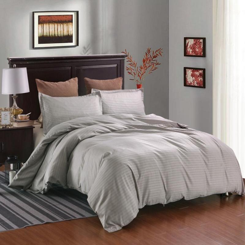 Gray /Black Stripe Guest Room Bedclothes Bed Linen Set with Pillowcase Adults Bed Duvet Cover Set CN US Queen Bedding1, No-5
Gray /Black Stripe Guest Room Bedclothes Bed Linen Set with Pillowcase Adults Bed Duvet Cover Set CN US Queen Bedding1, No-5