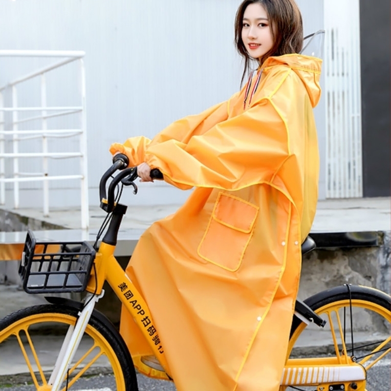 Yellow Long Raincoat Electric Motorcycle Rain Poncho Transparent Rain Coat Increase Thick Waterproof Suit Adult Impermeable Gift 201202
Yellow Long Raincoat Electric Motorcycle Rain Poncho Transparent Rain Coat Increase Thick Waterproof Suit Adult Impermeable Gift 201202