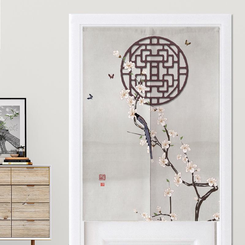 Chinese Flower and Bird Bedroom Door Curtain Kitchen Half Curtain Bathroom Feng Shui Noren
Chinese Flower and Bird Bedroom Door Curtain Kitchen Half Curtain Bathroom Feng Shui Noren