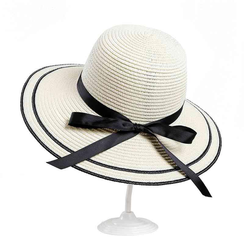 WZCX 2020 New Bow Solid Color Casual Tide Beach Hat Wide Brim Foldable Women Summer Straw Hat Adult Cap, 02
WZCX 2020 New Bow Solid Color Casual Tide Beach Hat Wide Brim Foldable Women Summer Straw Hat Adult Cap, 02