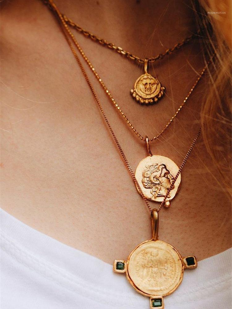 3pcs/set Gold Color Big Portrait Round Pendant Necklace for Women Girl Coin Curved Multilayer Necklaces Collares1
3pcs/set Gold Color Big Portrait Round Pendant Necklace for Women Girl Coin Curved Multilayer Necklaces Collares1