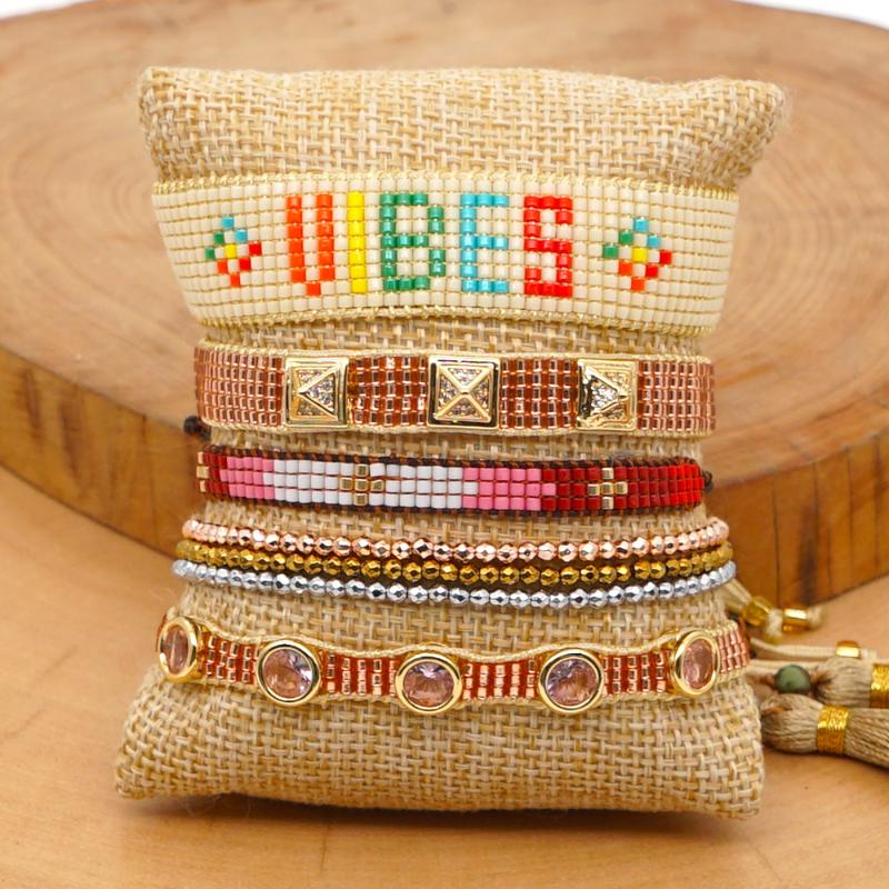 Miyuki Bracelets Women's Jewelry With Free Shipping Rhinestone Bracelet Bohemian Handmade Beading Woven Pulseras Gift
Miyuki Bracelets Women's Jewelry With Free Shipping Rhinestone Bracelet Bohemian Handmade Beading Woven Pulseras Gift
