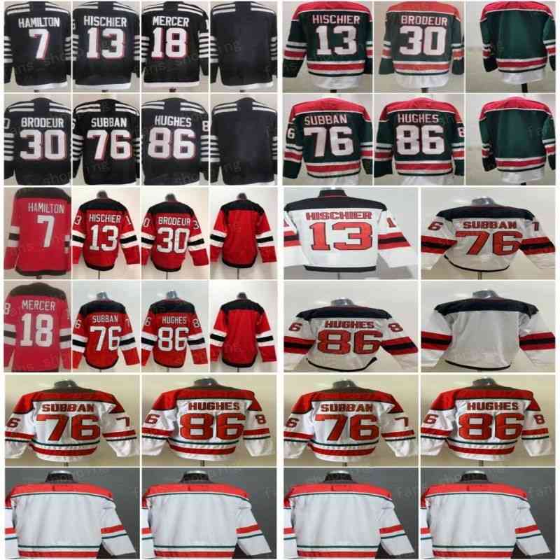 Men Hockey 13 Nico Hischier Jersey 7 Dougie Hamilton 30 Martin Brodeur 76 PK Subban 86 Jack Hughes 9 Taylor Hall 18 Dawson Mercer Reverse Re, Black;red
Men Hockey 13 Nico Hischier Jersey 7 Dougie Hamilton 30 Martin Brodeur 76 PK Subban 86 Jack Hughes 9 Taylor Hall 18 Dawson Mercer Reverse Re, Black;red