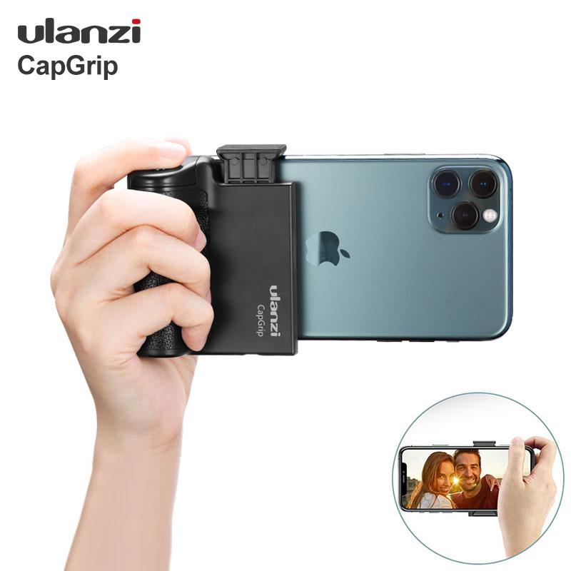 Ulanzi CapGrip Wireless Bluetooth Smartphone Selfie Handle Grip Phone Stabilizer Stand Holder Shutter Release 1/4 Screw
Ulanzi CapGrip Wireless Bluetooth Smartphone Selfie Handle Grip Phone Stabilizer Stand Holder Shutter Release 1/4 Screw