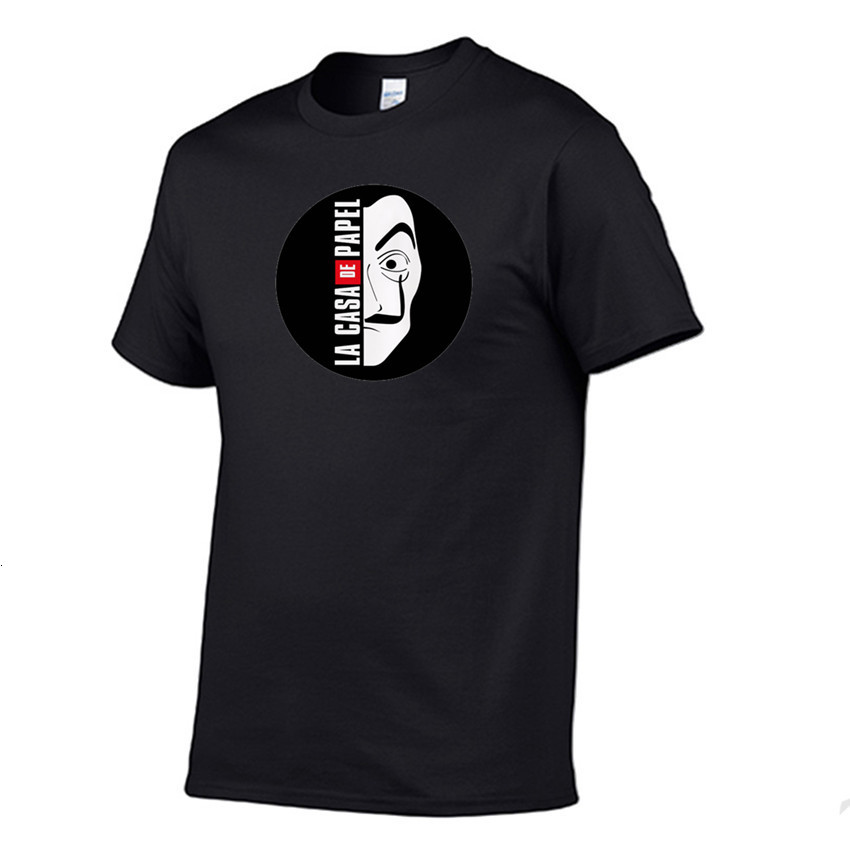 2021 New Shirt Men Summer Funny Design La Casa Papel t Heist Tees Tv Series Tshirts Short Sleeve T-shirts Streetwear 9GDJ, Blue
2021 New Shirt Men Summer Funny Design La Casa Papel t Heist Tees Tv Series Tshirts Short Sleeve T-shirts Streetwear 9GDJ, Blue