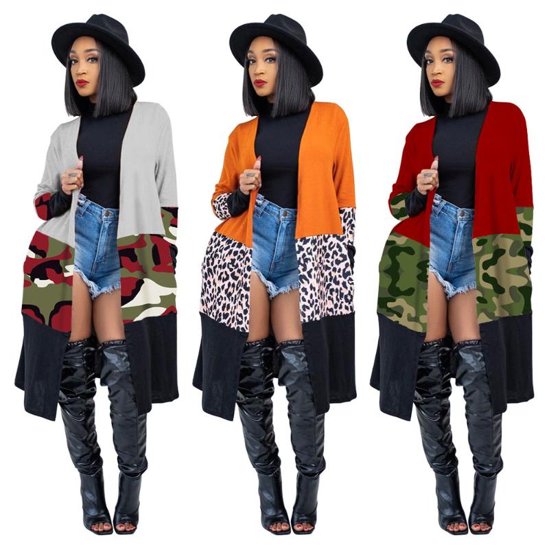 Women' Jackets 2021 Trendy Leopard Camouflage For Women Plus Size Fashion Full Sleeve Outwear Clothing Casual Vintage Oversize Top, Gray
Women' Jackets 2021 Trendy Leopard Camouflage For Women Plus Size Fashion Full Sleeve Outwear Clothing Casual Vintage Oversize Top, Gray
