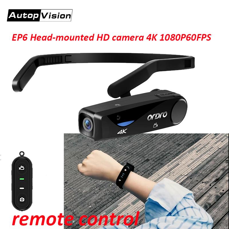 EP6 4K Camera Video Camcorder Full Hd 1080p WiFi Wearable YouTube Camera with Wrist remote control for Vlog
EP6 4K Camera Video Camcorder Full Hd 1080p WiFi Wearable YouTube Camera with Wrist remote control for Vlog