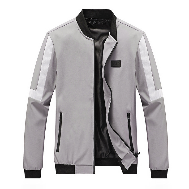 2021 The New Casual Striped Baseball Spring Fall Fashion Male Fitting Thin Jackets Jacket 1qxw, Black
2021 The New Casual Striped Baseball Spring Fall Fashion Male Fitting Thin Jackets Jacket 1qxw, Black