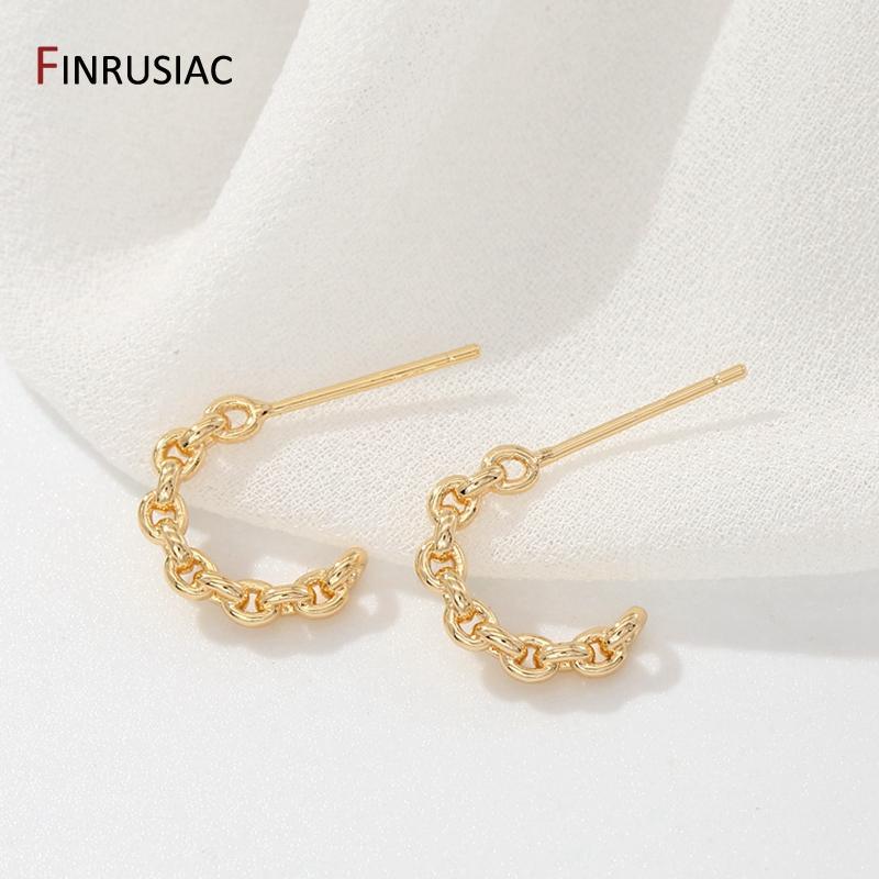Trendy 2021 Design Gold Plated Classic Post Earrings For Women Simple C-Shaped Stud Earring Female Jewellery Wholesale
Trendy 2021 Design Gold Plated Classic Post Earrings For Women Simple C-Shaped Stud Earring Female Jewellery Wholesale