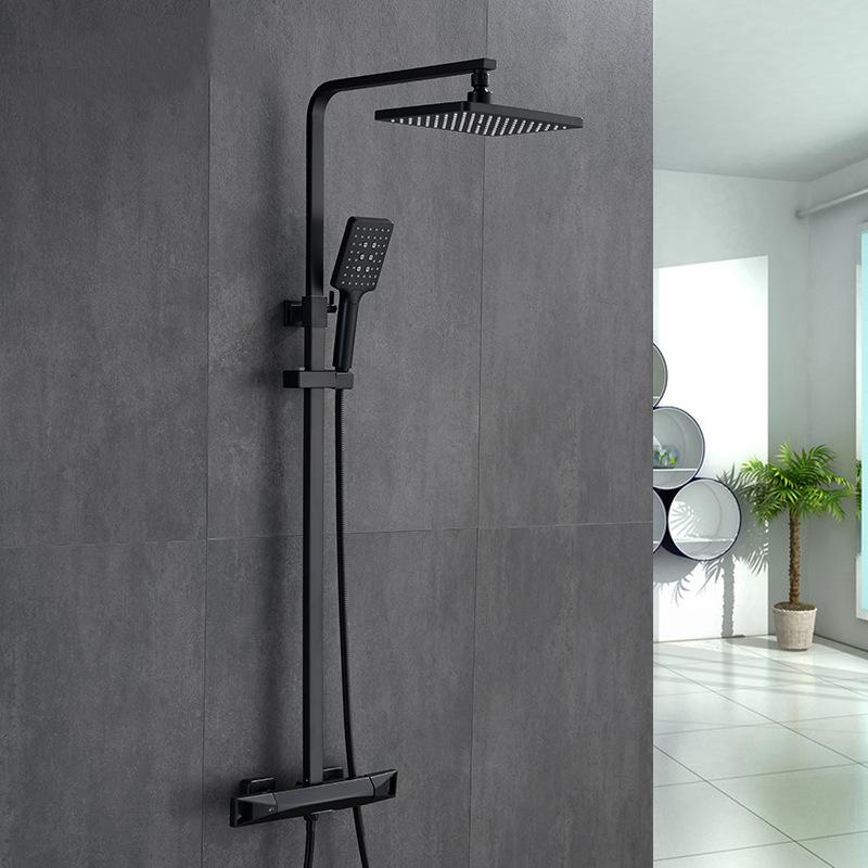 Solid Brass Shower Faucet Set Wall Mounted Black/Chrome/Black Gold Bathroom Shower Set Mixer Tap Bathtub Rain
Solid Brass Shower Faucet Set Wall Mounted Black/Chrome/Black Gold Bathroom Shower Set Mixer Tap Bathtub Rain