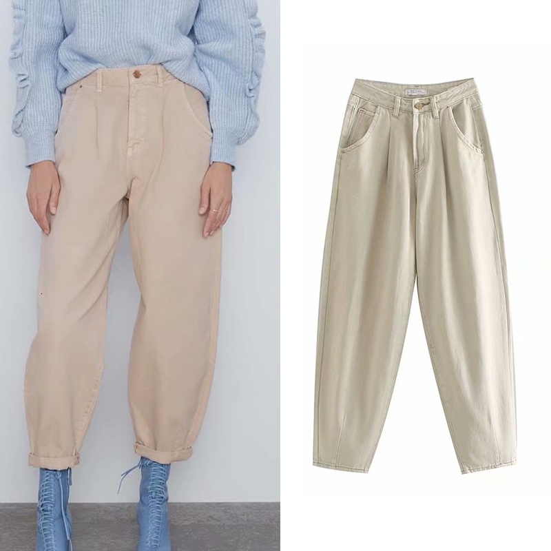 2021 New Spring Winter Jeans High Waist Causal Women Beige Solid Female Fashion Zipper Fly Pants Trousers 54lj
2021 New Spring Winter Jeans High Waist Causal Women Beige Solid Female Fashion Zipper Fly Pants Trousers 54lj