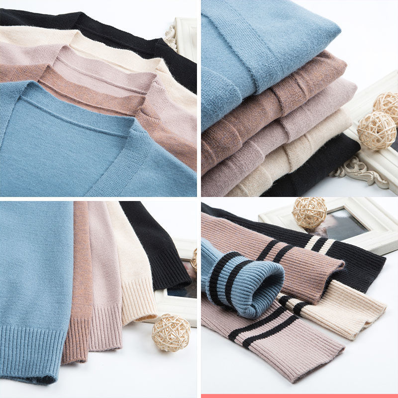 PEONFLY Plus Size Women's Cardigan Fashion Spring Long Sleeve Sweater Coat Solid Open Stitch Loose Casual Knitted Outwear 201031