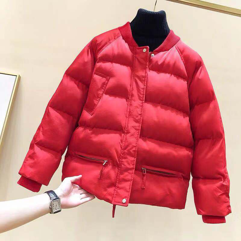 5 Colors Bomber Winter Jacket Women Coats New Arrival Fashion Warm Casual Femme Solid Parka Plus Size Outwear Y201006