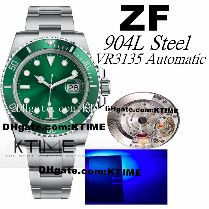 ZF Best Edition 904L Steel Case and Bracelet Top Quality Watches 40mm Green Ceramic 116610 116610LV VR3135 Automatic Movement Mens Watch, Only bag
ZF Best Edition 904L Steel Case and Bracelet Top Quality Watches 40mm Green Ceramic 116610 116610LV VR3135 Automatic Movement Mens Watch, Only bag