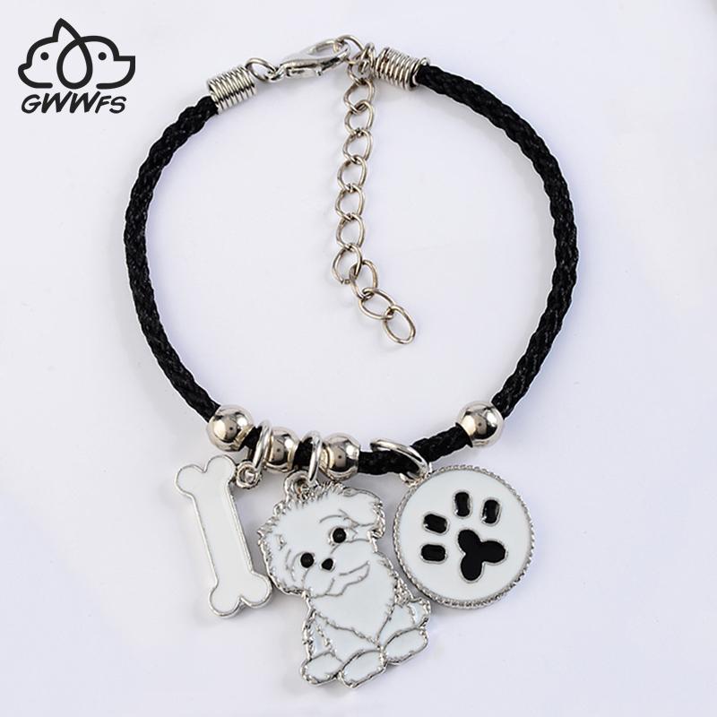 Shih Tzu charm bracelets amp bangles for women girls silver color alloy rope chain pet dog female bracelet bangle bijoux femme
Shih Tzu charm bracelets amp bangles for women girls silver color alloy rope chain pet dog female bracelet bangle bijoux femme