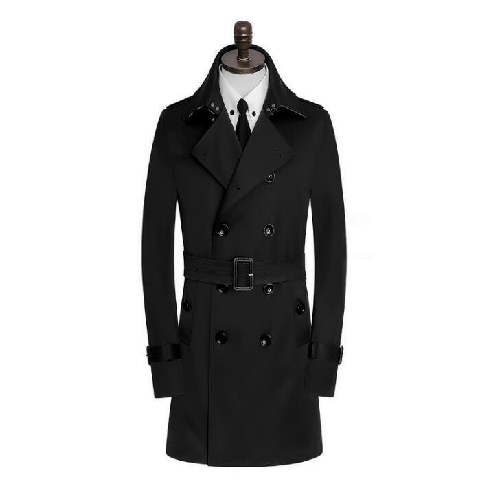 Mens trench coats black man double breasted coat men clothes slim overcoat long sleeve spring autumn big size - 9XL, Beige
Mens trench coats black man double breasted coat men clothes slim overcoat long sleeve spring autumn big size - 9XL, Beige
