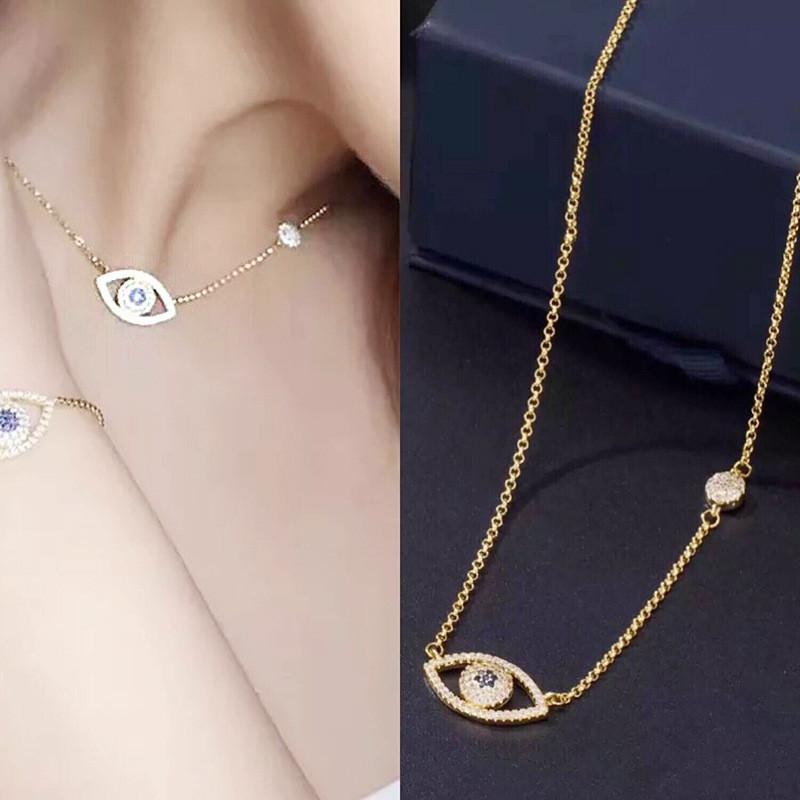 Luxurious Copper Evil-eye Pendant Necklace Lucky Eye Zircon Sweater Necklaces for Women Xmas Gift
Luxurious Copper Evil-eye Pendant Necklace Lucky Eye Zircon Sweater Necklaces for Women Xmas Gift