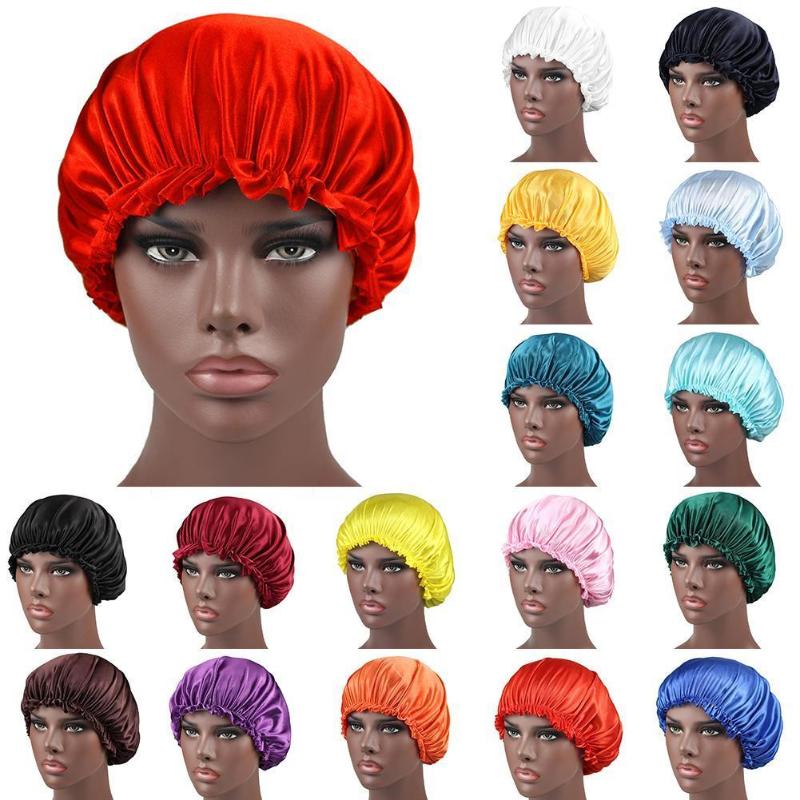 Women Fashion Satin Bonnet Cap Night Sleep Hat Satin Hair Dropshipping Wrap Beanie For Long Care Head Womens Wholesale Hats R1N7
Women Fashion Satin Bonnet Cap Night Sleep Hat Satin Hair Dropshipping Wrap Beanie For Long Care Head Womens Wholesale Hats R1N7