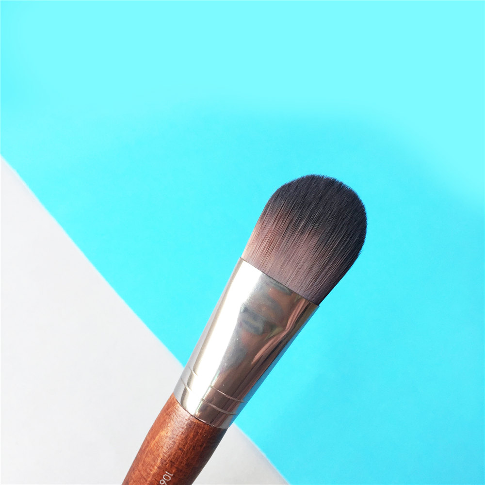 MEDIUM FOUNDATION BRUSH 106 Daily-Use Flat Cream Liquid Foundation Makeup Cosmetics Beauty Brush Tool z2505270QR9