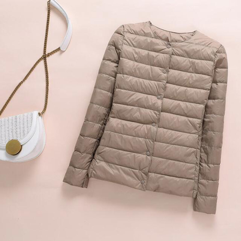 SEDUTMO Winter Plus Size 4XL Women Duck Down Jacket Ultra Light Short Coat Autumn Slim Thin Puffer Jacket ED872 201029