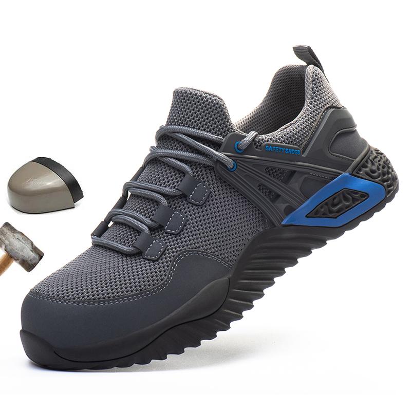 Indestructible Ryder Shoes Men Work Shoes Steel Toe Air Work Anti-Puncture Safety Boots Anti-Slip Light Breathable Sneakers, Gray
Indestructible Ryder Shoes Men Work Shoes Steel Toe Air Work Anti-Puncture Safety Boots Anti-Slip Light Breathable Sneakers, Gray