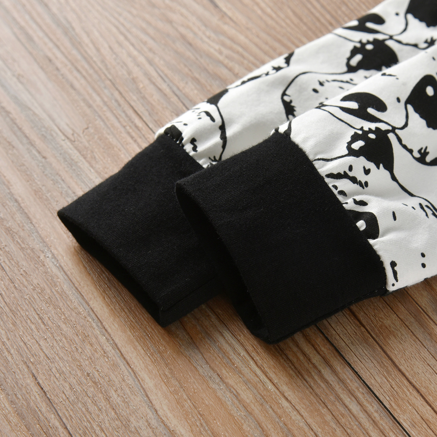 Infant Baby Boy Rompers Clothing Cartoon Panda Patter Long Sleeve Jumpsuit+Hat 2Pcs Toddler Outfits Set Newborn Baby Clothes LJ201023