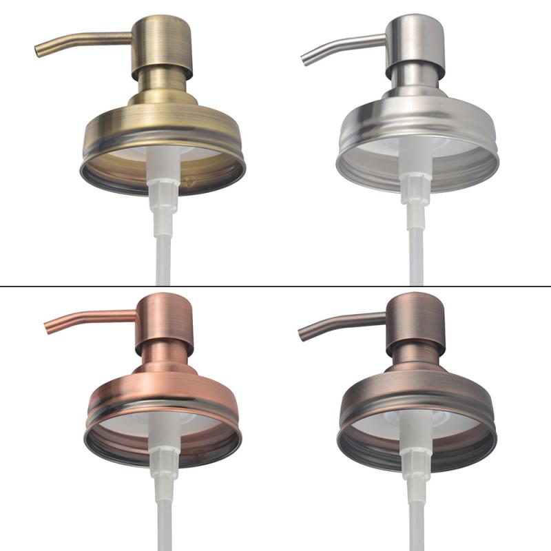 bathroom accessories of Stainless Steel Soap Pump used for Decor Hand Lids Rustproof Rustic Farmhouse Shampoo Kitchen For Mason Jar
bathroom accessories of Stainless Steel Soap Pump used for Decor Hand Lids Rustproof Rustic Farmhouse Shampoo Kitchen For Mason Jar