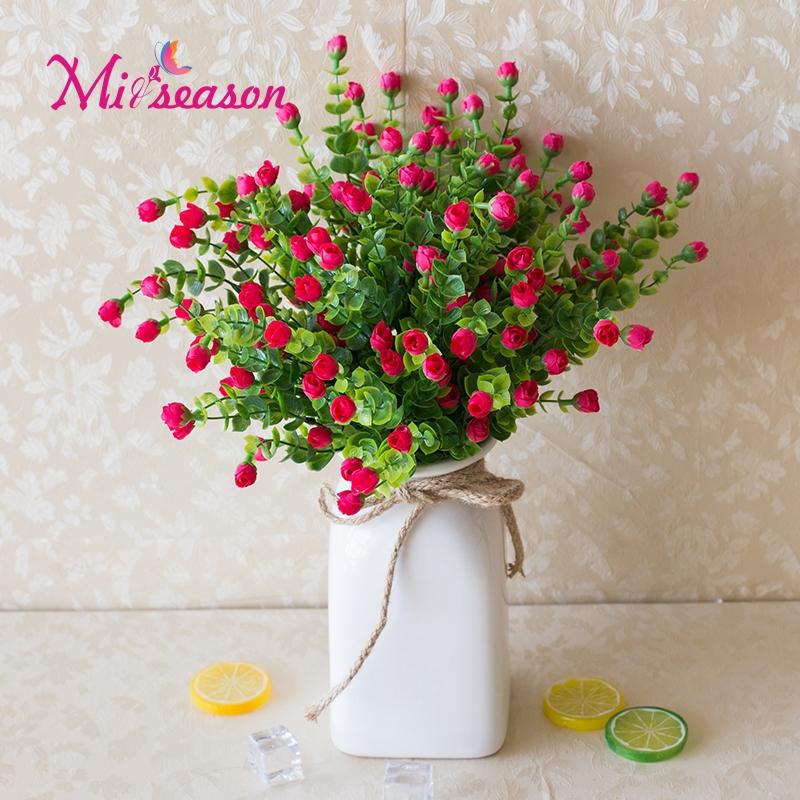 Miiseason Colourful Rural Style Fake Aquatic Plants Artificial Flower Desktop Decoration Flowers Short Bouquet Home Party Decor, Pink
Miiseason Colourful Rural Style Fake Aquatic Plants Artificial Flower Desktop Decoration Flowers Short Bouquet Home Party Decor, Pink