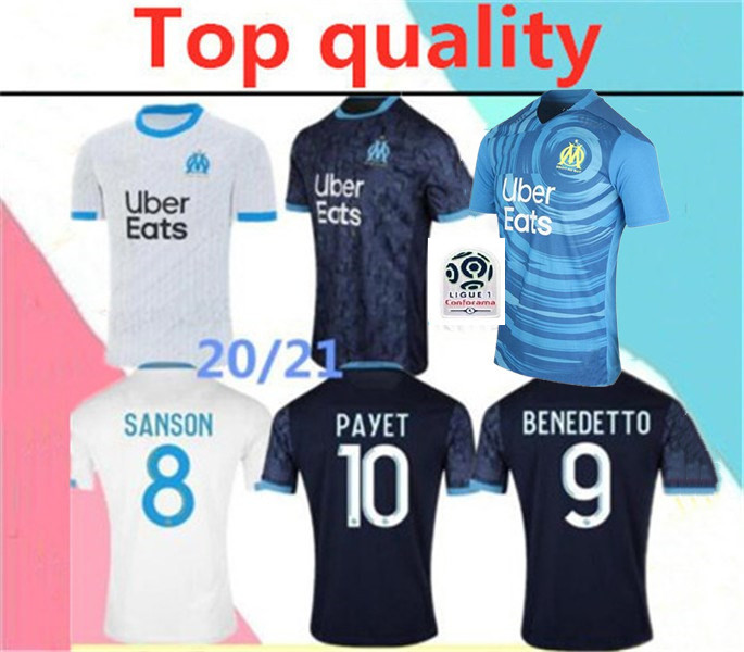 2020 Olympique de Marseille PAYET Soccer Jersey 2020 2021 OM Marseille shirt Maillot De Foot L.GUSTAVO BALOTELLI THAUVIN Football Shirt, Blue
2020 Olympique de Marseille PAYET Soccer Jersey 2020 2021 OM Marseille shirt Maillot De Foot L.GUSTAVO BALOTELLI THAUVIN Football Shirt, Blue