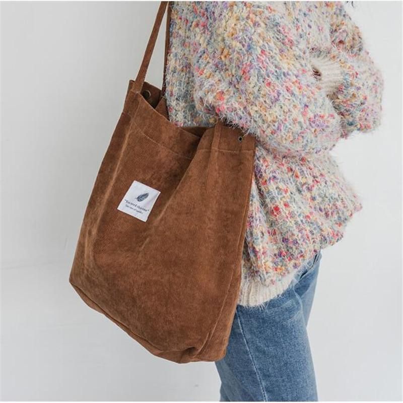 Women's Handbags Student Corduroy Tote Female Canvas Shoulder Bags Reusable Women Bag Shopping Beach Bag 6 Colors Foldable, Pink
Women's Handbags Student Corduroy Tote Female Canvas Shoulder Bags Reusable Women Bag Shopping Beach Bag 6 Colors Foldable, Pink