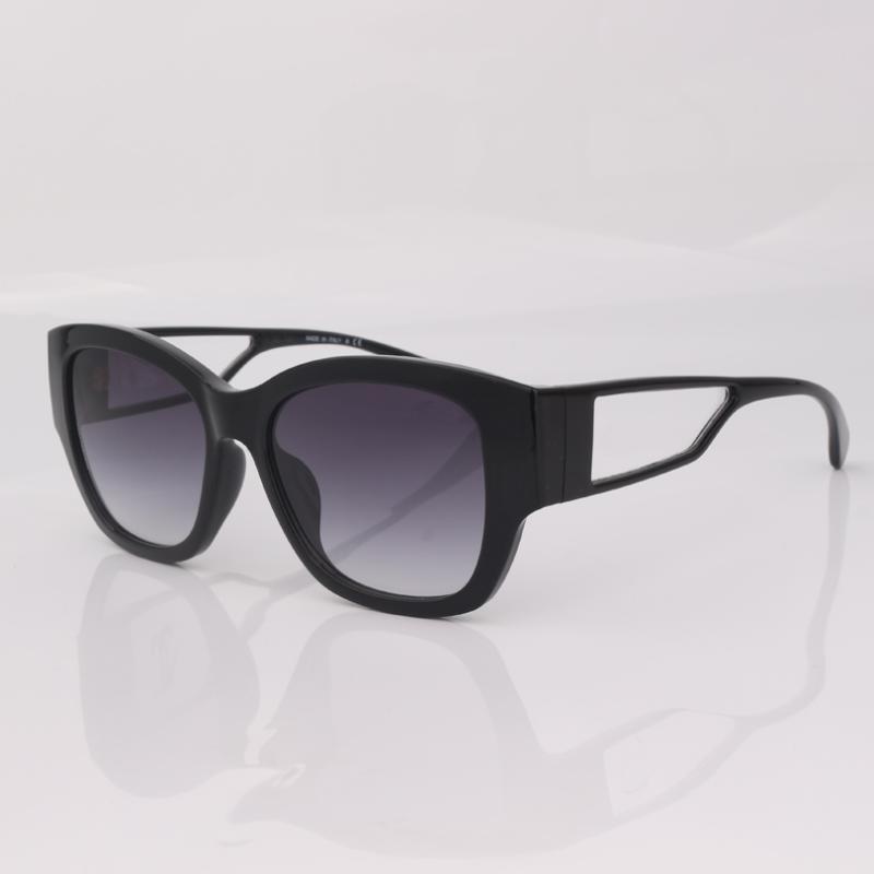 Acetate butterfly frame women sunglasses, black fashion oversized women eyewear clear side
Acetate butterfly frame women sunglasses, black fashion oversized women eyewear clear side