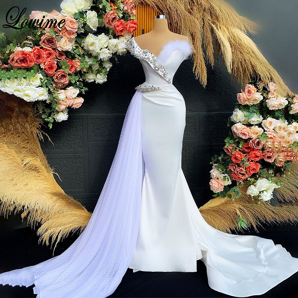 Dubai White Mermaid Prom Dresses 2020 Crystals Sexy Cocktail Party Dresses Haute Couture Red Carpet Gowns Sukienki Wizytowe, Pink
Dubai White Mermaid Prom Dresses 2020 Crystals Sexy Cocktail Party Dresses Haute Couture Red Carpet Gowns Sukienki Wizytowe, Pink