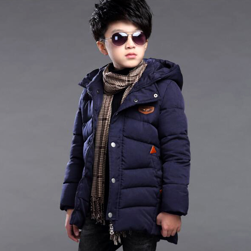 2020 New Boys Winter Clothes 4 Keep Warm 5 Children 6 Autumn Winter 9 Coat 8 Middle Aged 10 Year 12 Pile Thicker Cotton Jackets LJ201125