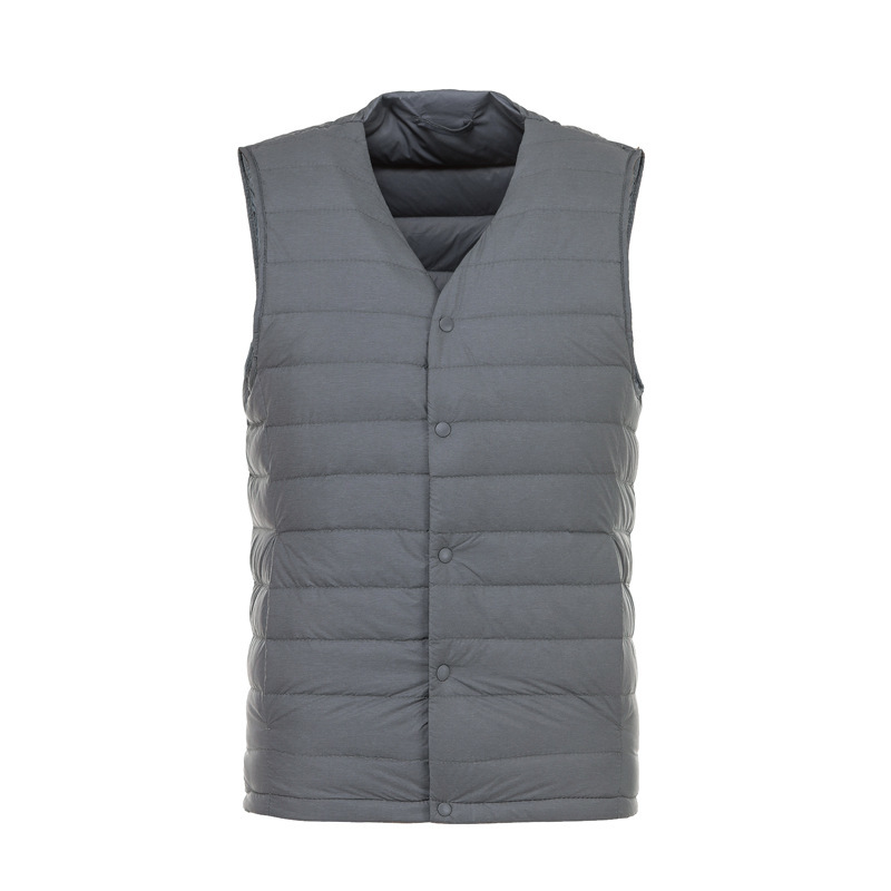 NewBang Matt Fabric Men Duck Down Vest V-Neck Ultra Light Down Sleeveless Light Weight Windbreaker Male Gilet Outwear 201223