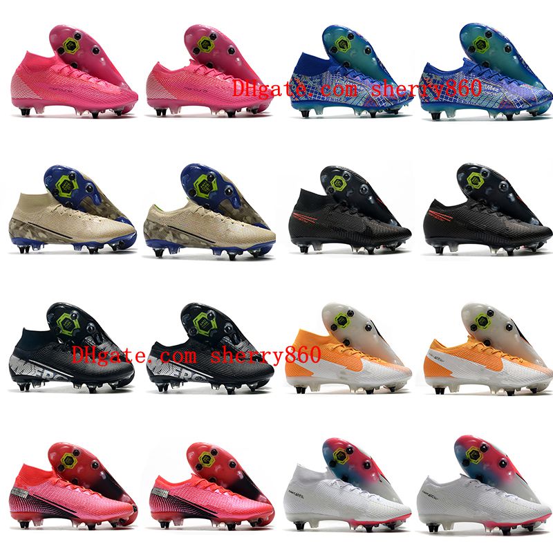 2020 mens soccer shoes Mercurial Superfly 7 Elite SG-PRO AC soccer cleats outdoor football boots CR7 neymar ronaldo
2020 mens soccer shoes Mercurial Superfly 7 Elite SG-PRO AC soccer cleats outdoor football boots CR7 neymar ronaldo