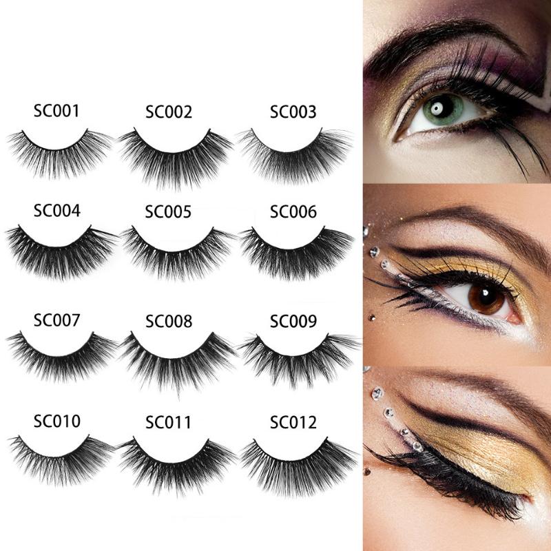 NEWCOME 1 Pair Thick Cross Full Strip Eyelashes False Mink Natural Long Eye Lashes Cruelty Free Lash Extension Makeup Tools
NEWCOME 1 Pair Thick Cross Full Strip Eyelashes False Mink Natural Long Eye Lashes Cruelty Free Lash Extension Makeup Tools