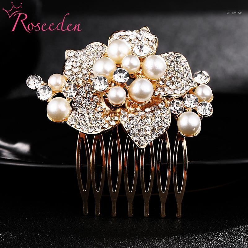 Flower Rhinestones Pearl Bridal Hair Combs For Women Rhodium Plated Crystal Wedding Hair Accessories Jewelry 2colors RE33901
Flower Rhinestones Pearl Bridal Hair Combs For Women Rhodium Plated Crystal Wedding Hair Accessories Jewelry 2colors RE33901